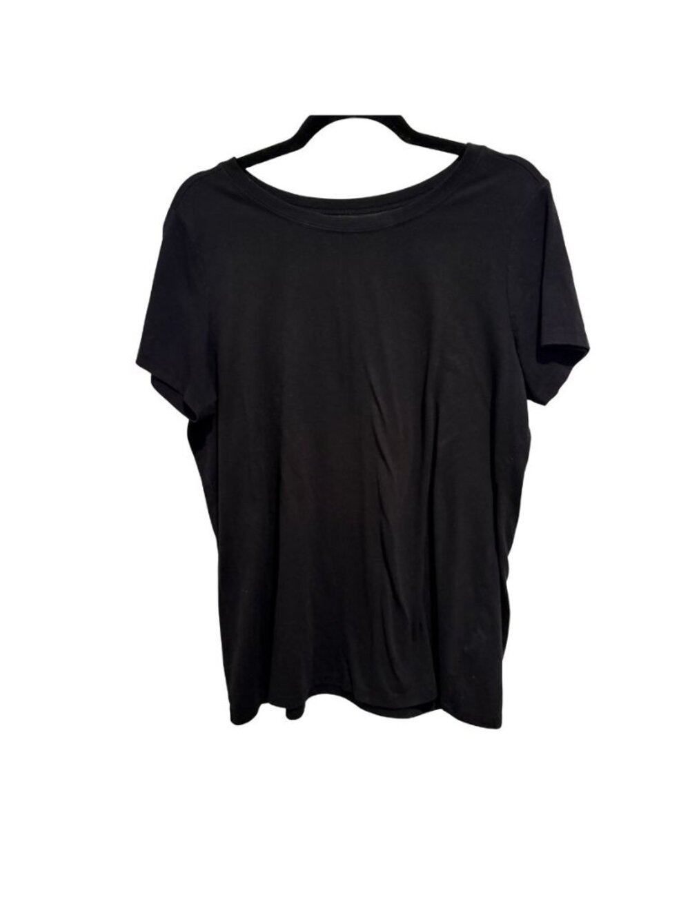 Torrid Classic Fit Black Short Sleeve Tee Shirt Size 00 (M/L 10-12)
